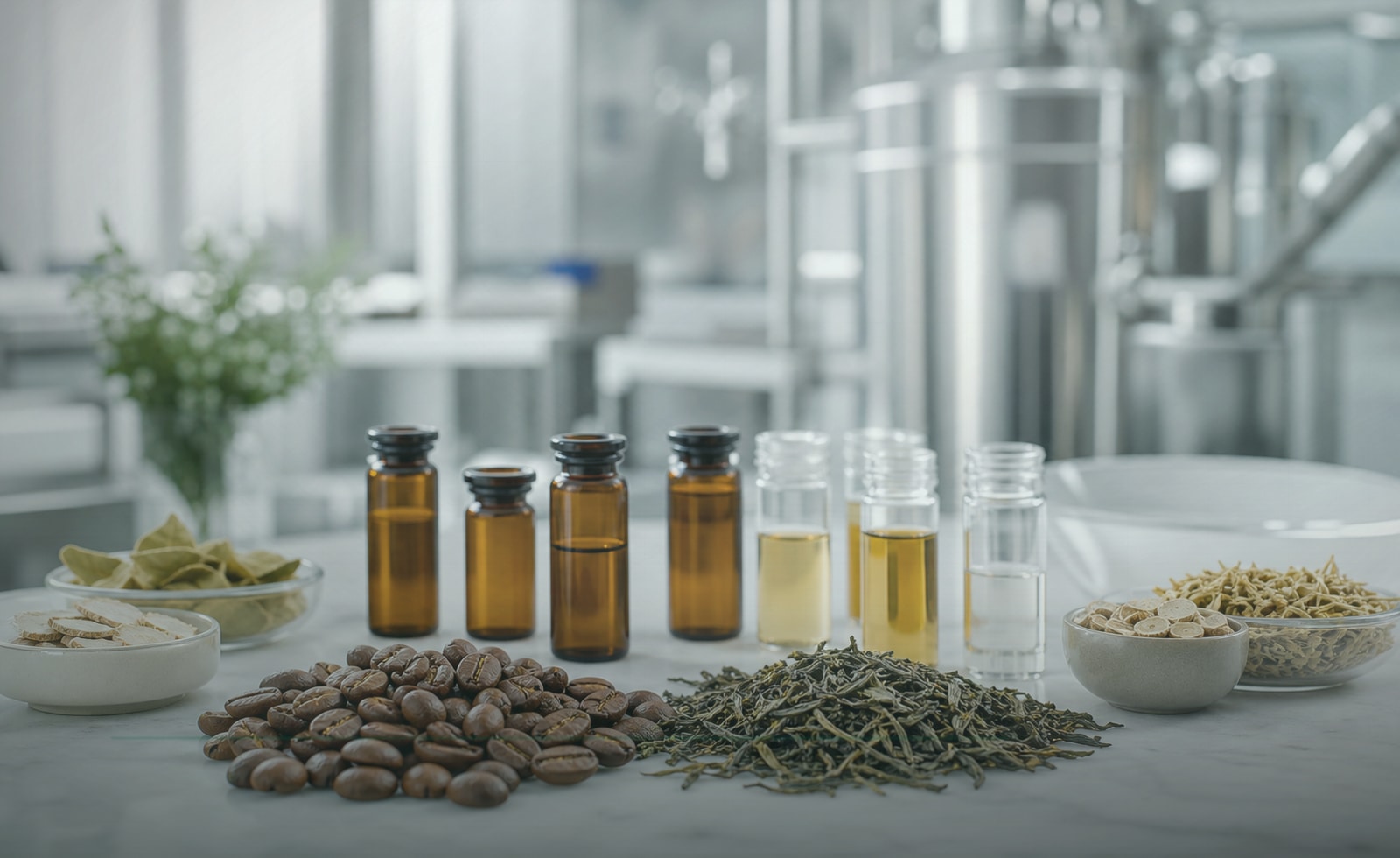 Coffee and tea decaffeination