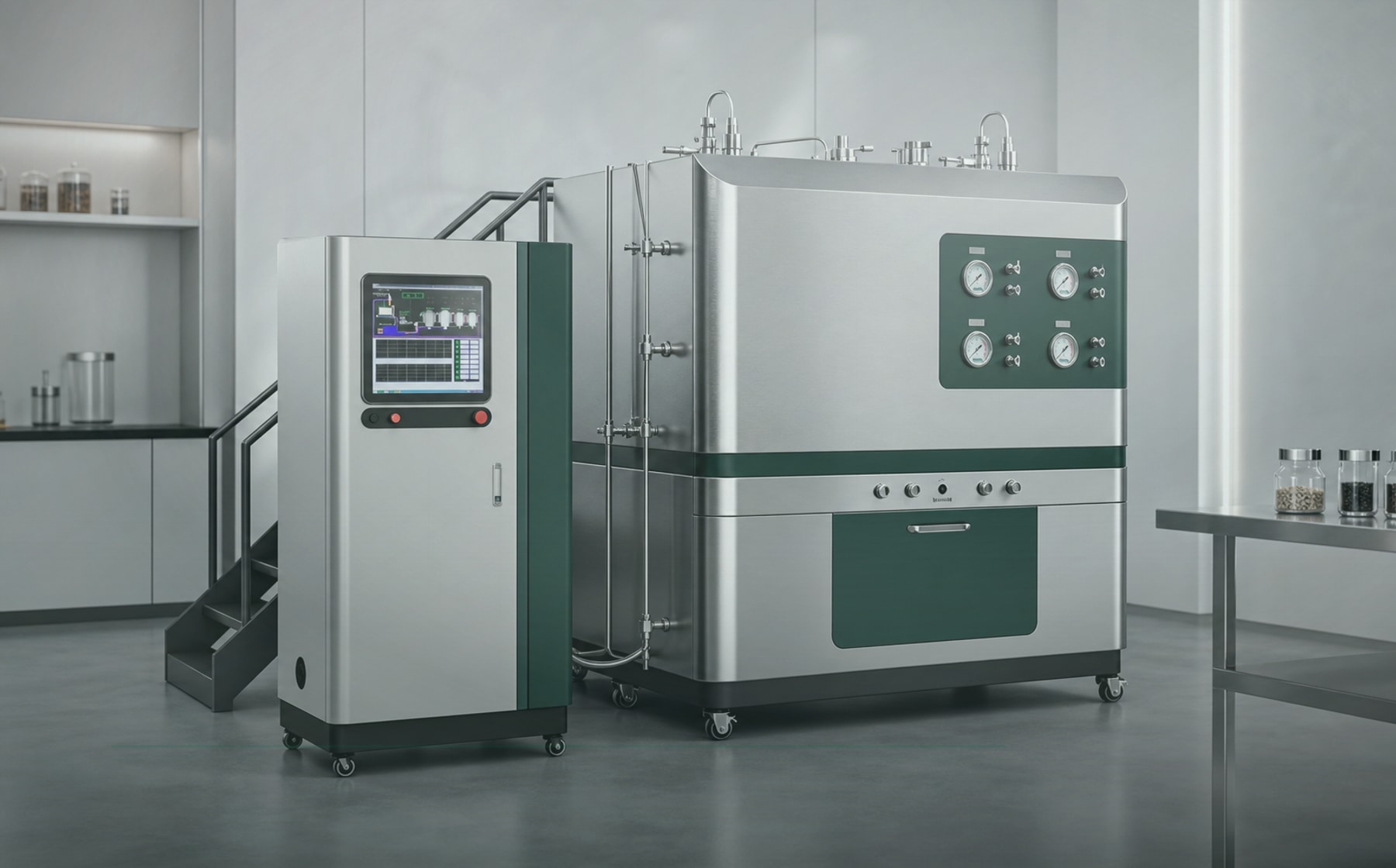 Supercritical ethanol drying equipment